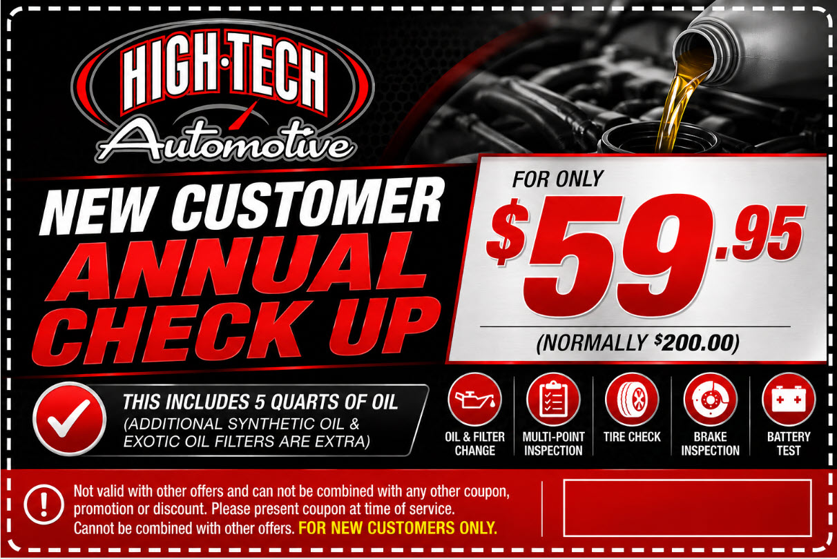 New Customer Annual Checkup