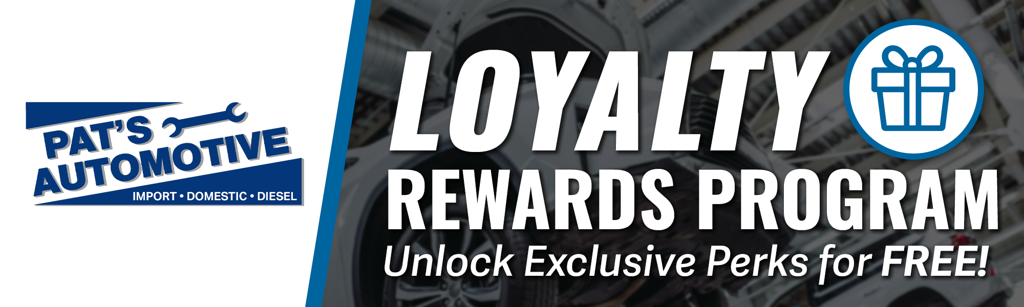 Pat's Automotive Loyalty Rewards