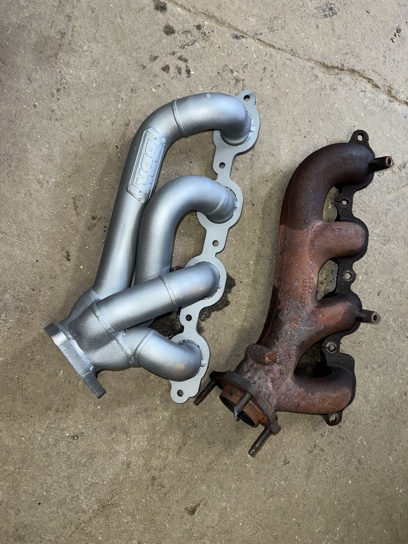 Chevy Silverado exhaust manifold replacement
