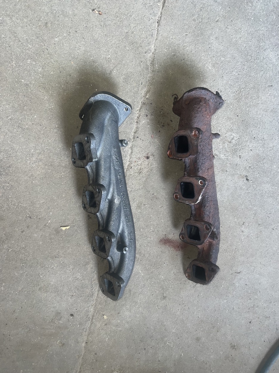 Ford exhaust manifold leak repair
