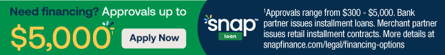 Snap Finance at Paul's Integrity Auto