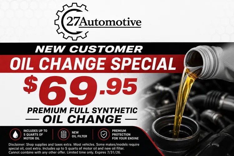 Oil Change Special