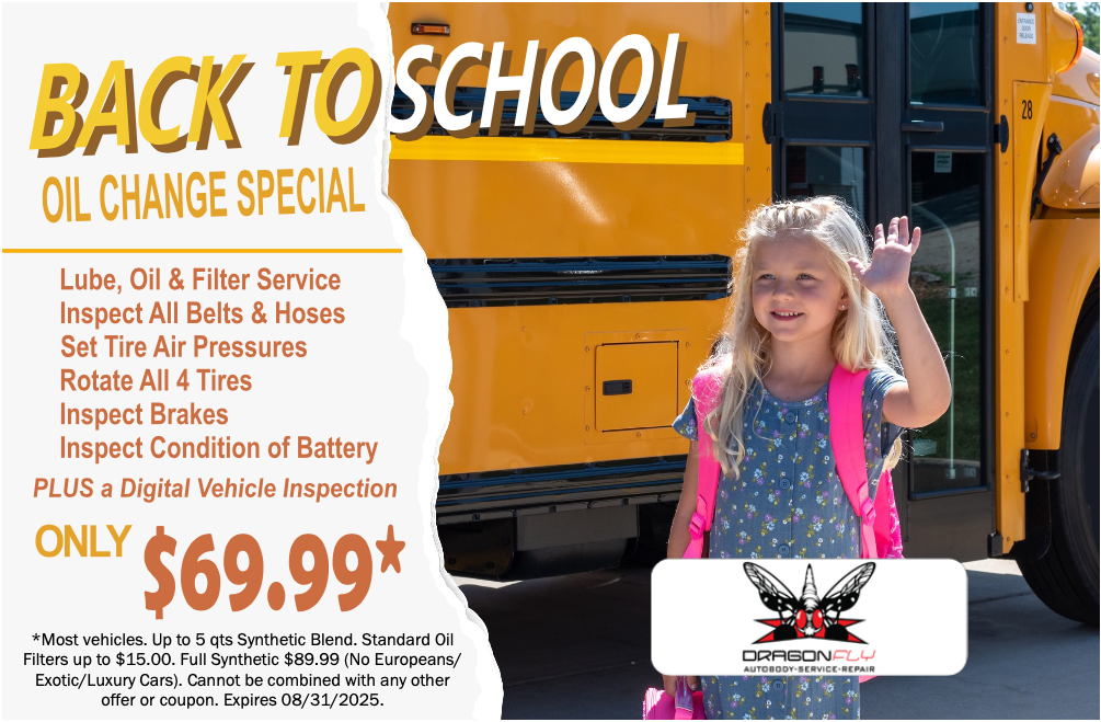 Back to School Oil Change