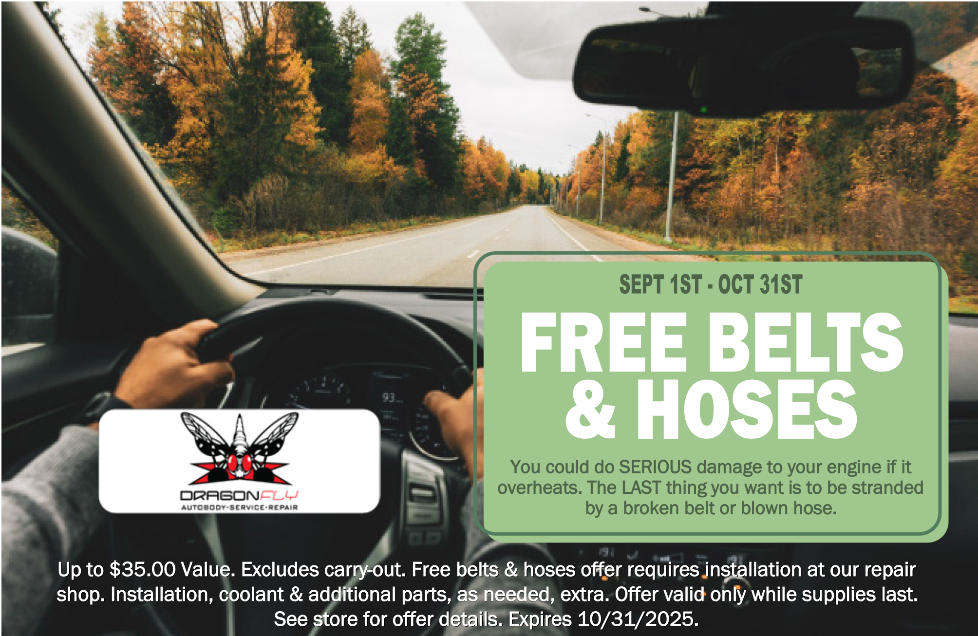 Free Belts and Hoses