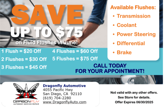 Fluid Flushes Special | Dragonfly Automotive