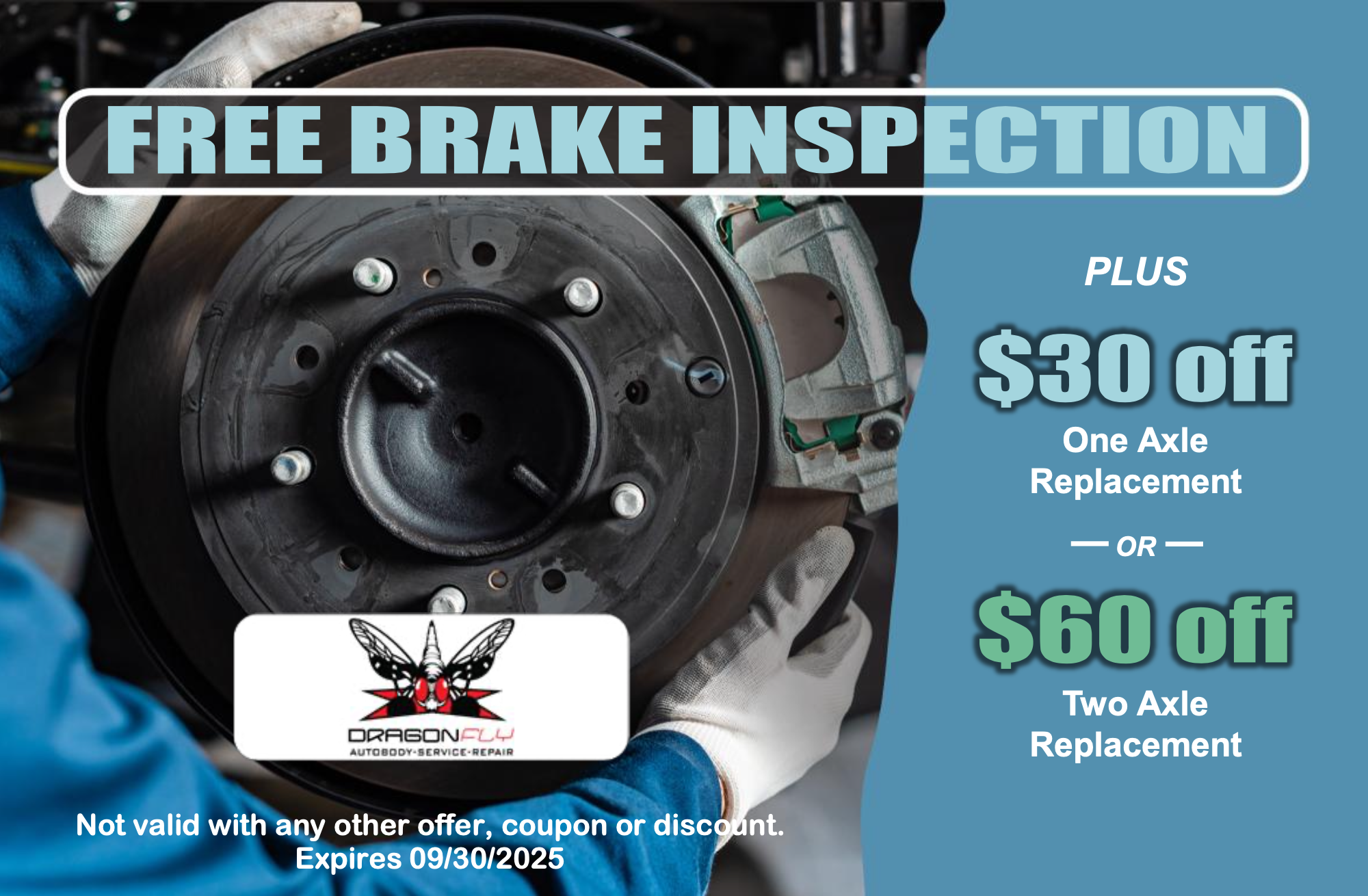 Free Brake Inspection | Dragonfly Automotive
