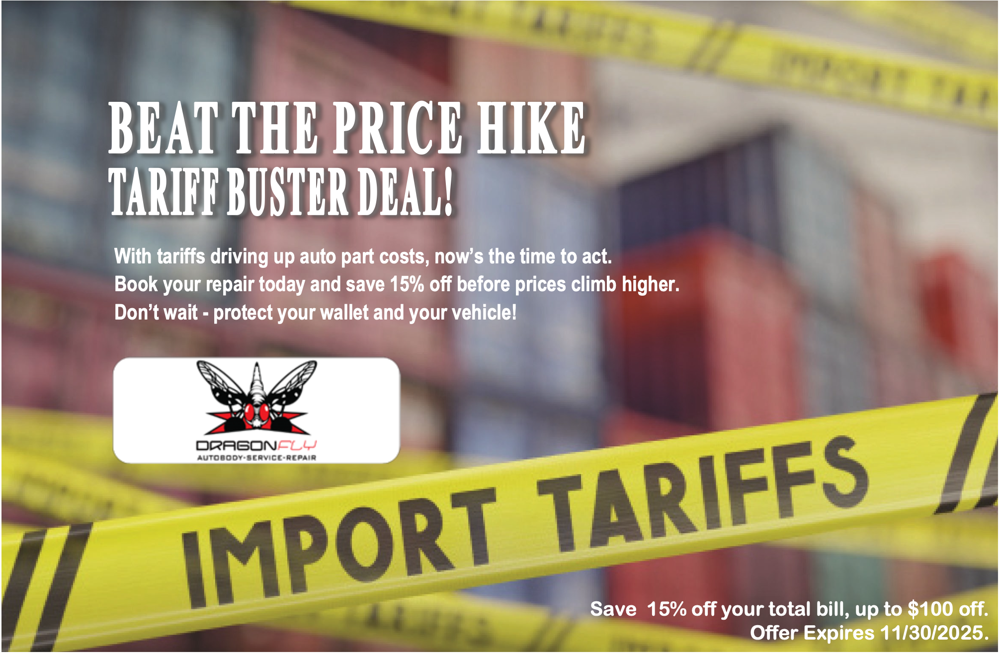 Tariff Buster Special