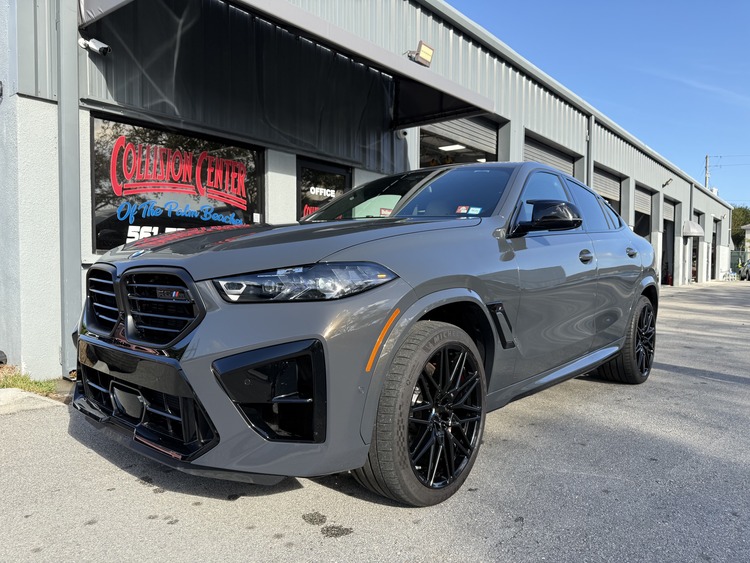 BMW performance SUV after collision repair