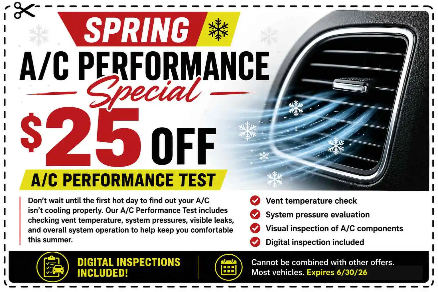 A/C Performance Special