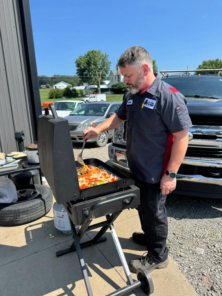 Team Lunch Grilling